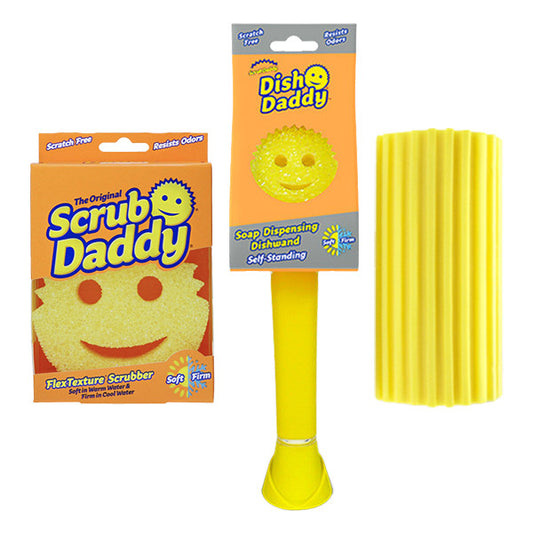 2x Scrub Daddy Damp Duster Magical Sponge for Venetian Wooden Blinds Vents  2 PK