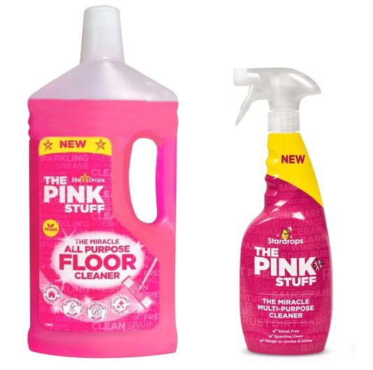 Zestaw do czyszczenia podłóg The Pink Stuff